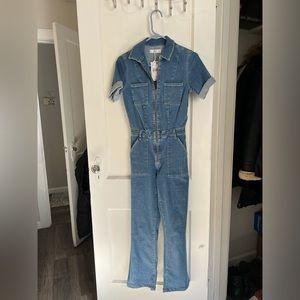 Mango denim overall